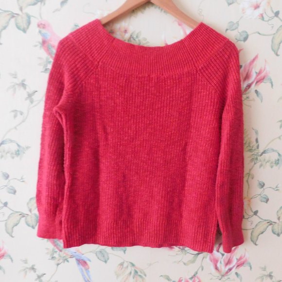 💕GAP Apple Red Cropped Soft Cotton Sweater 🌳🍃 - Picture 9 of 9